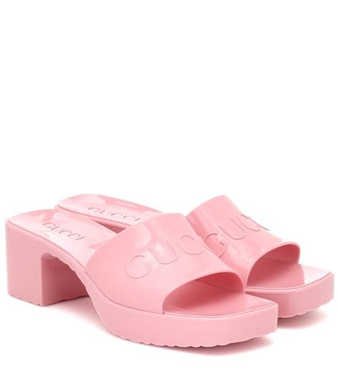 gucci hot pink sandals|Gucci pink sandals dupe.